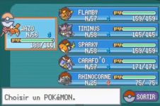 une photo d'Ã©cran de Pokemon Vert Feuille sur Nintendo Game Boy Advance